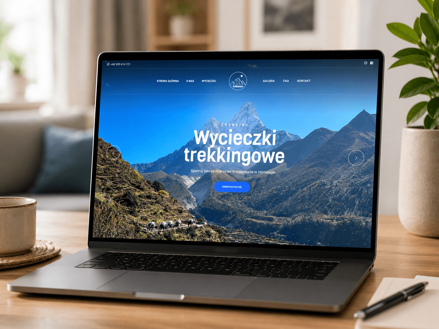 Podgląd projektu PodEverest